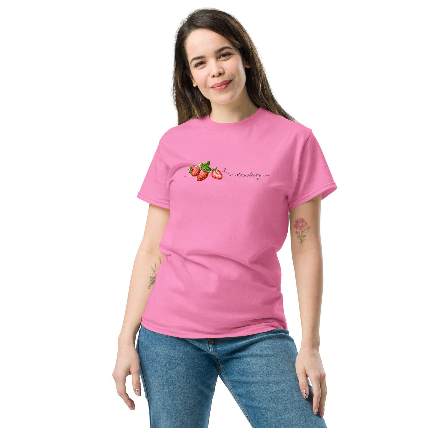Art T-shirt Design Tee • Man / Woman • [s-xl] - Azalea / s
