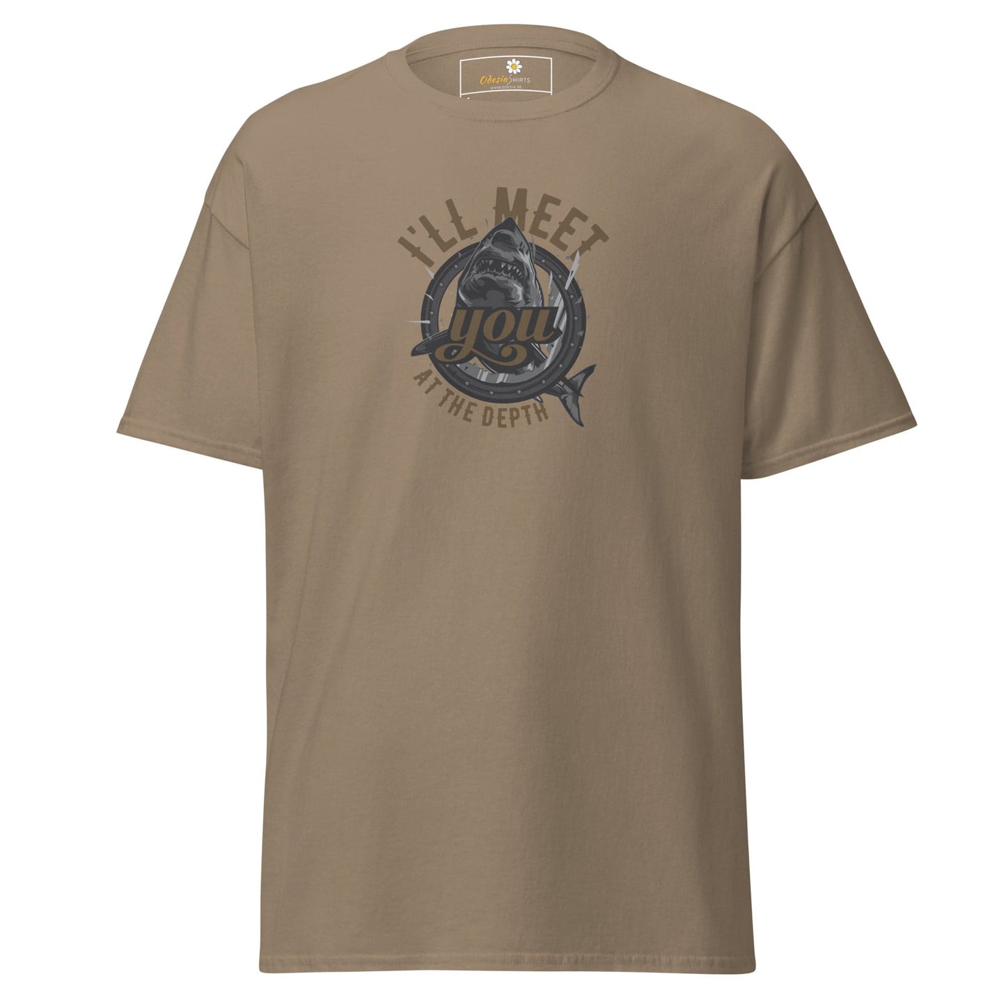 Art T-shirt Design Tee • Man / Woman • [s-xl] - Brown Savana / s