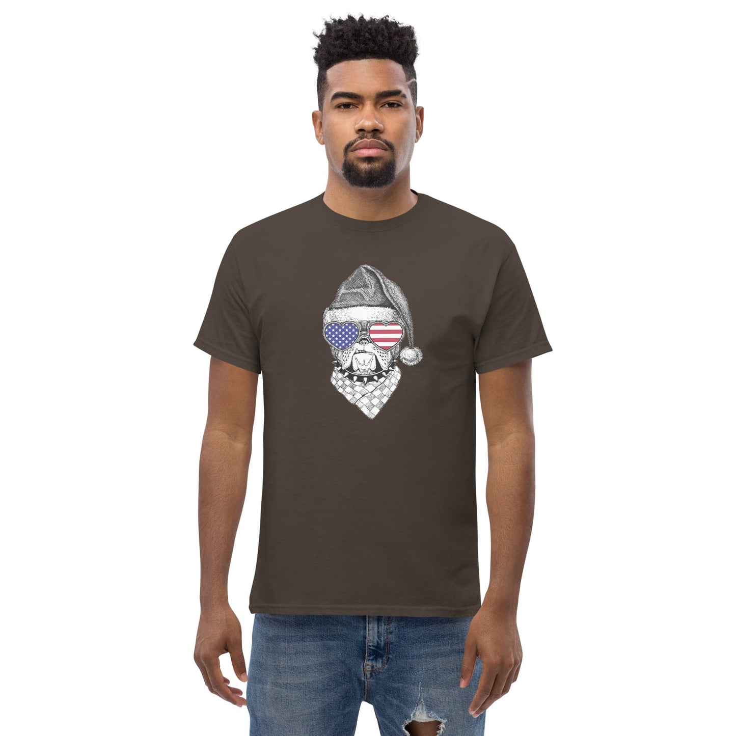 Art T-shirt Design Tee • Man / Woman • [s-xl] - Dark Chocolate / s