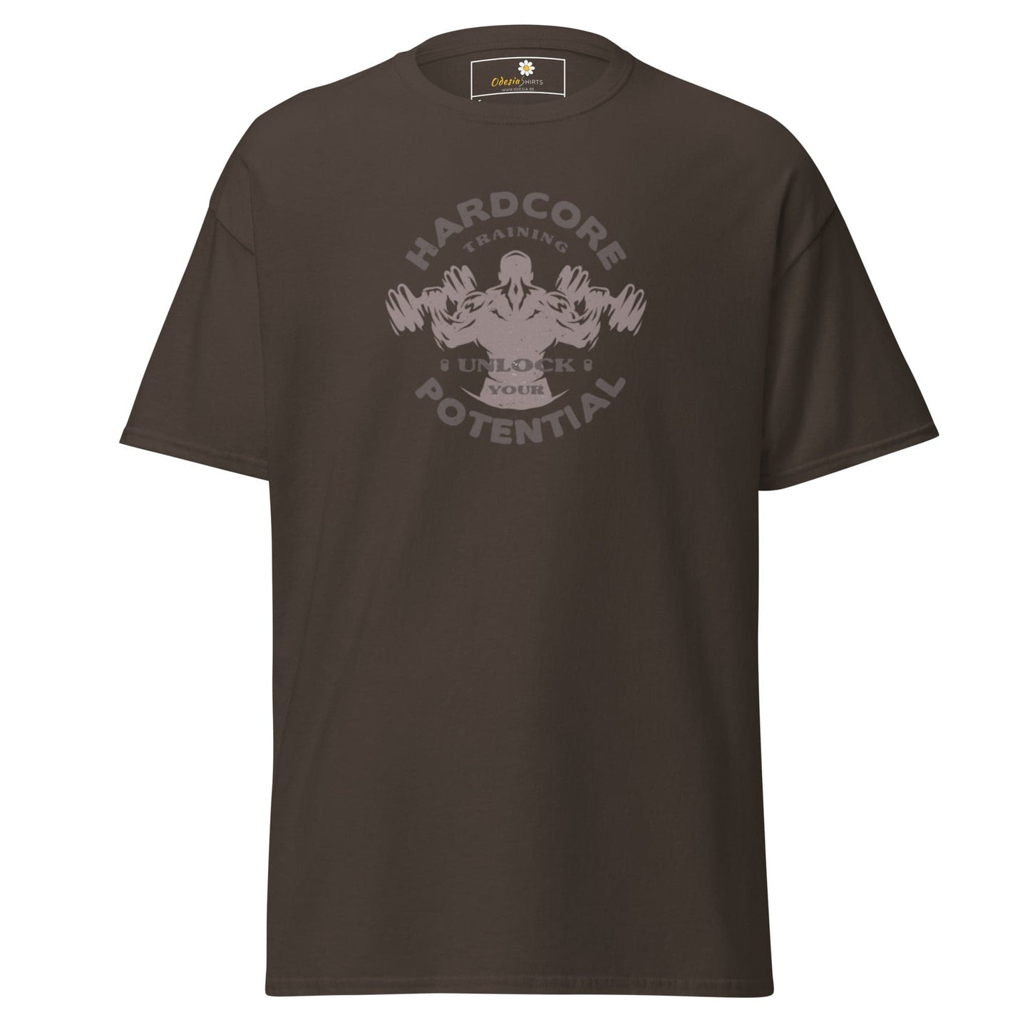 Art T-shirt Design Tee • Man / Woman • [s-xl] - Dark Chocolate / s