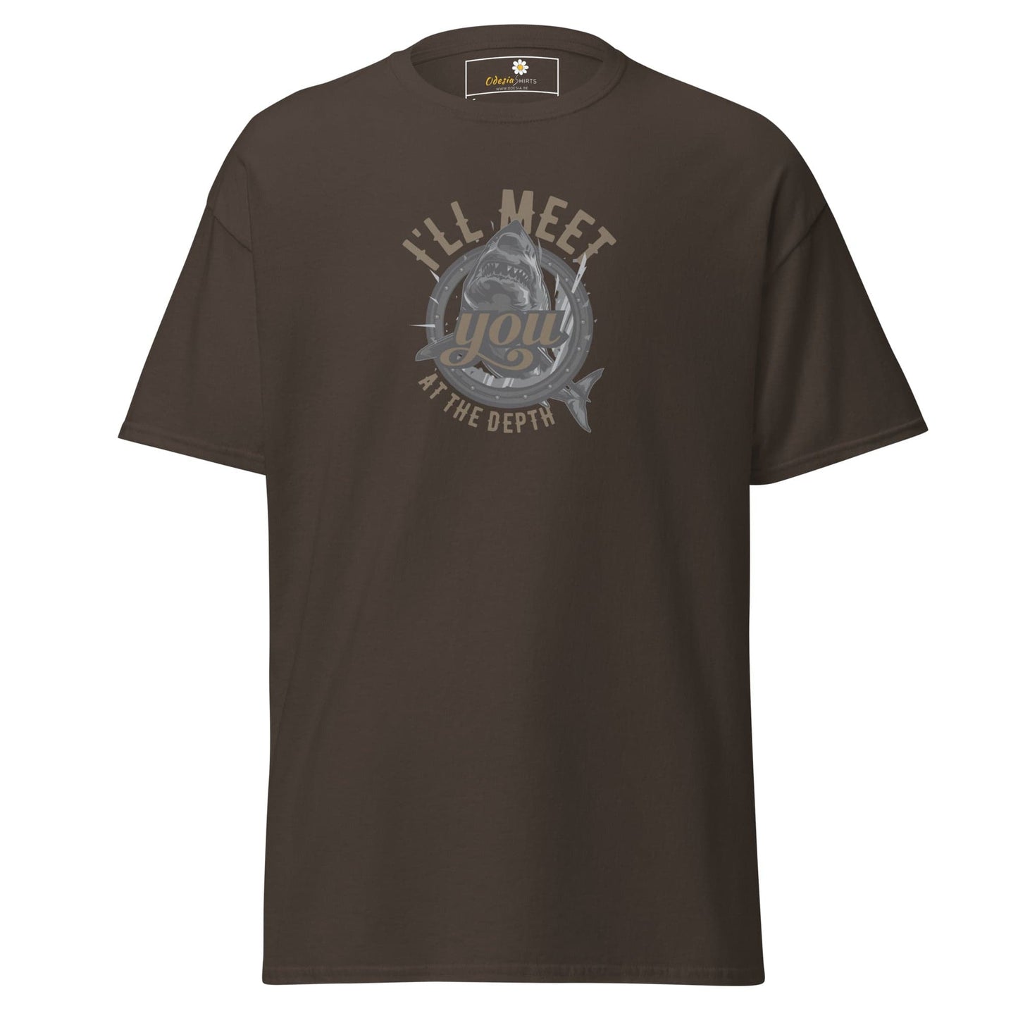 Art T-shirt Design Tee • Man / Woman • [s-xl] - Dark Chocolate / s