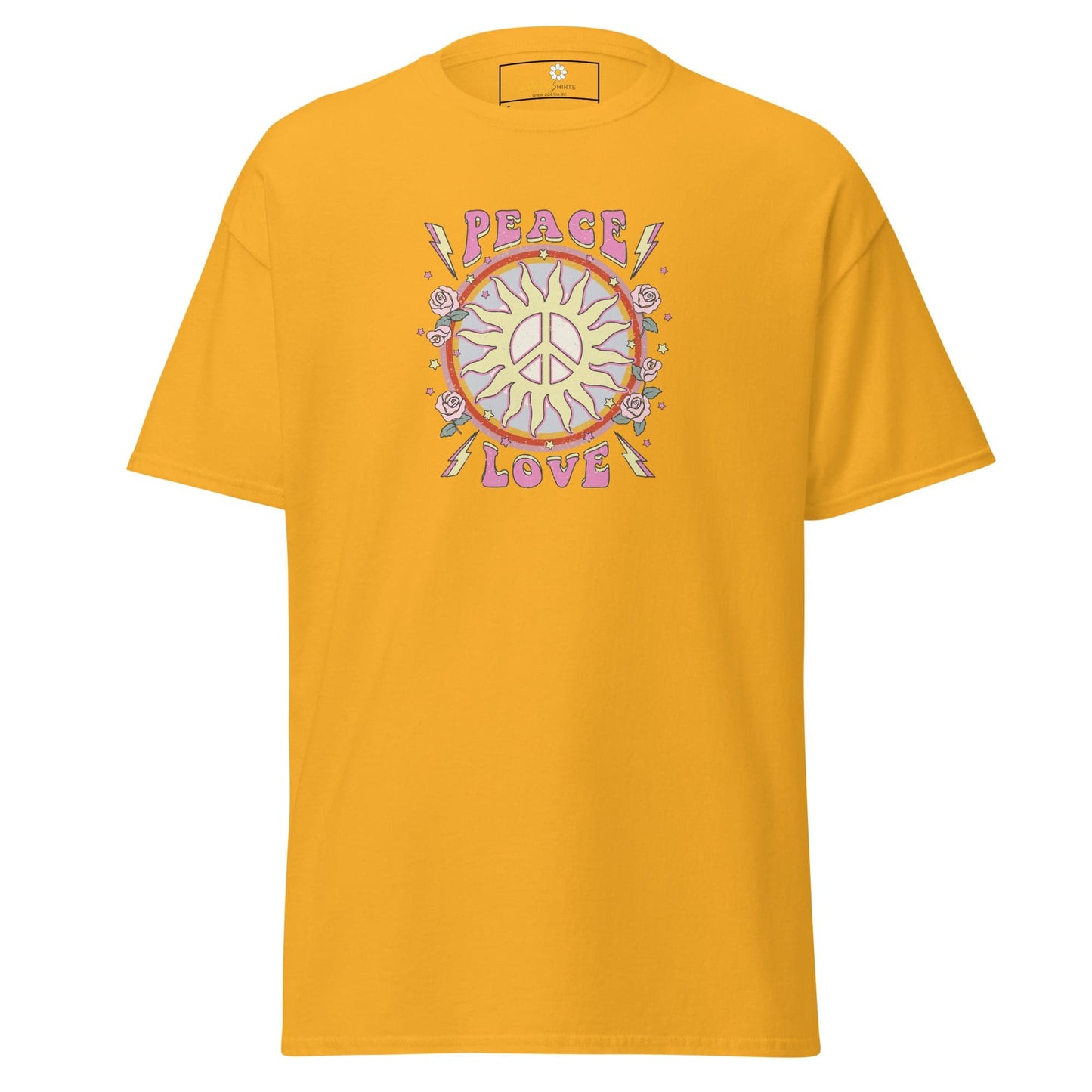 Art T-shirt Design Tee • Man / Woman • [s-xl] - Gold / s