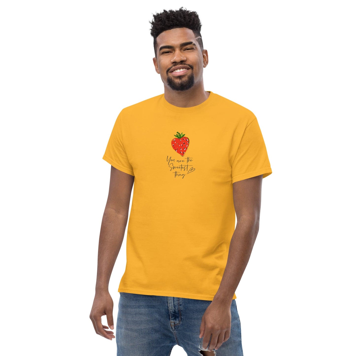 Art T-shirt Design Tee • Man / Woman • [s-xl] - Gold / s