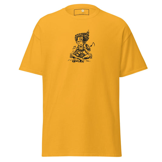 Art T-shirt Design Tee • Man / Woman • [s-xl] - Gold / s
