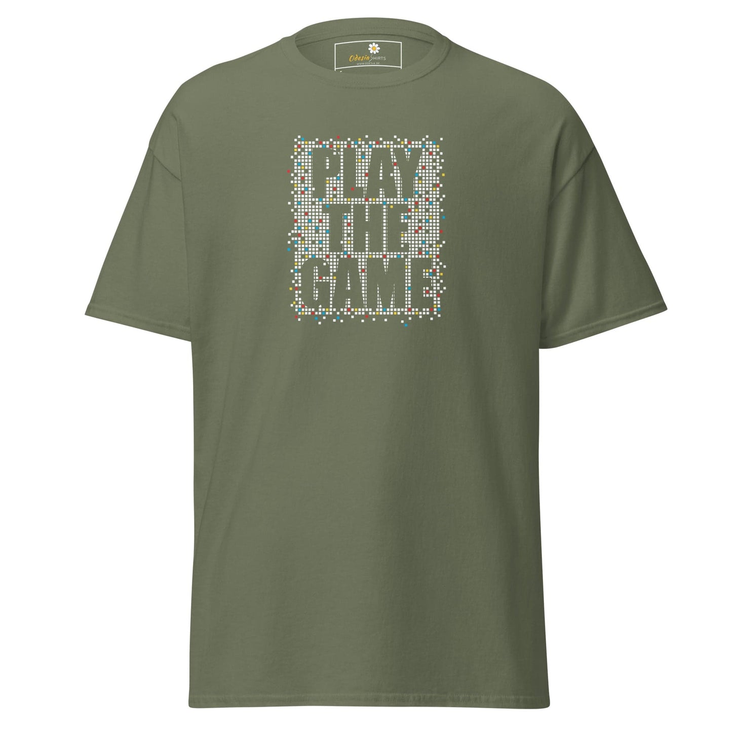 Art T-shirt Design Tee • Man / Woman • [s-xl] - Military Green / s