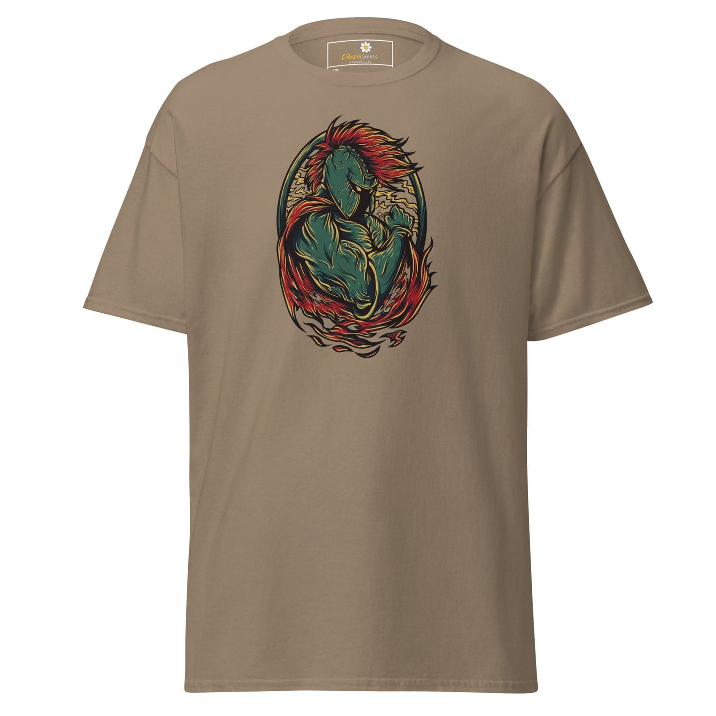 Art T-shirt Design Tee • Men / Women • [2xl-5xl] - Brown Savana / 2xl