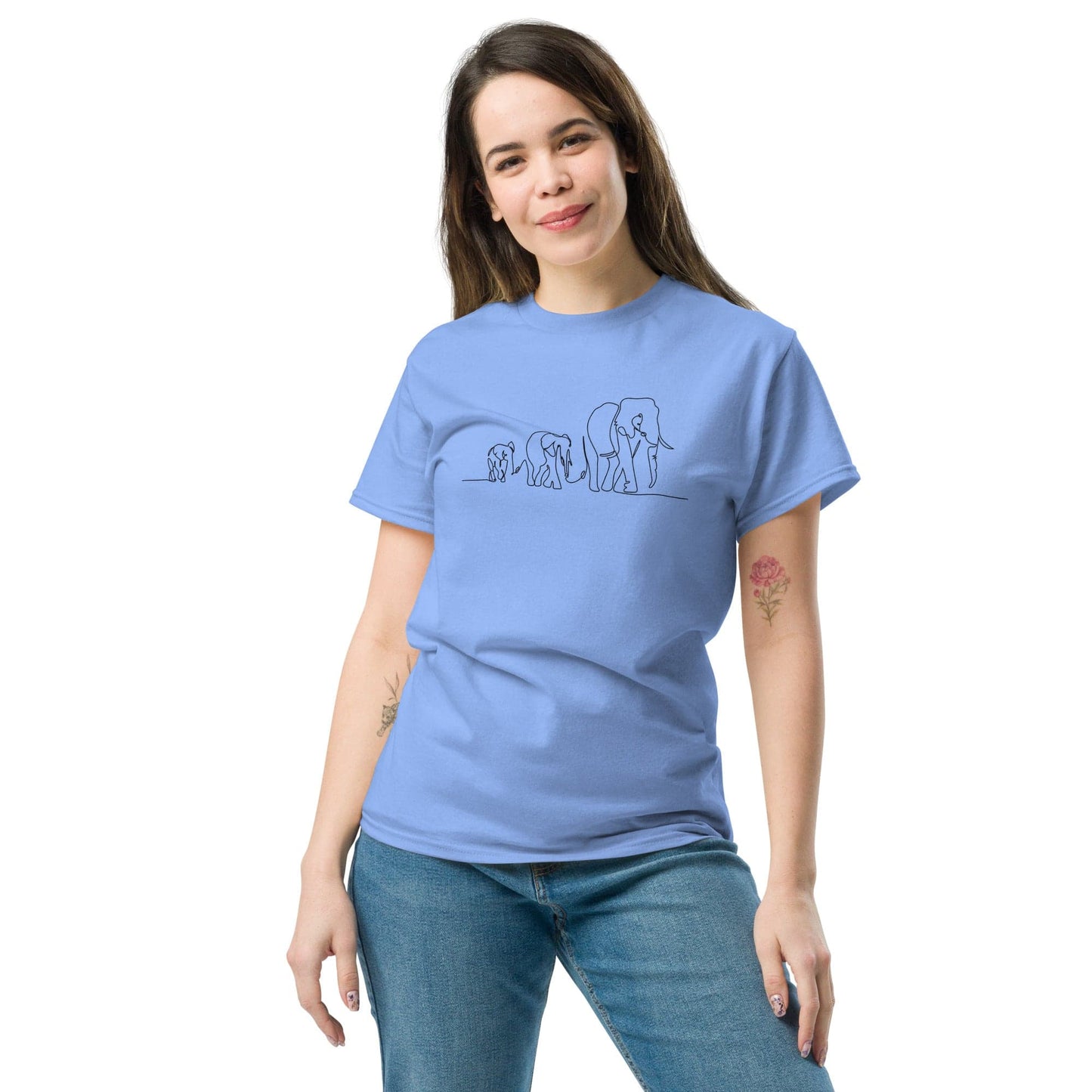 Art T-shirt Design Tee • Men / Women • [2xl-5xl] - Carolina Blue / 2xl