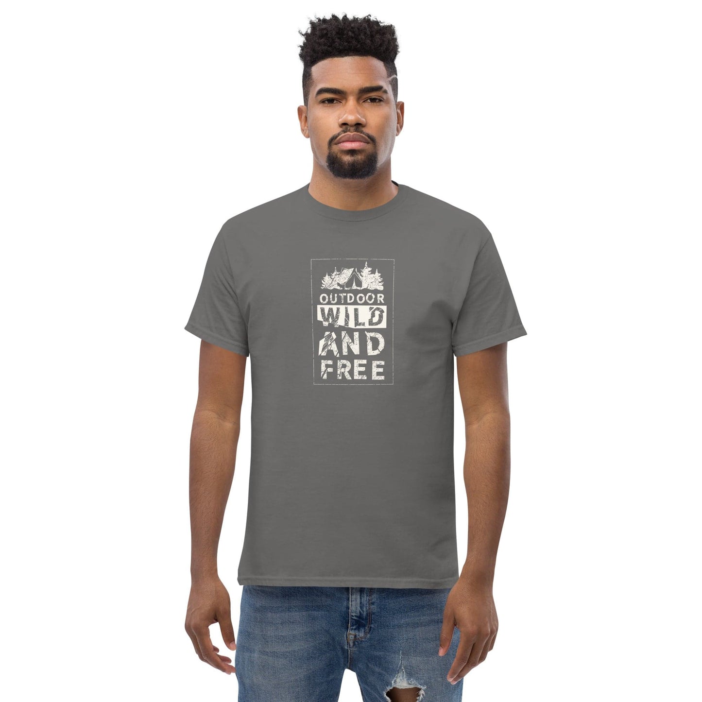 Art T-shirt Design Tee • Men / Women • [2xl-5xl] - Charcoal / 2xl