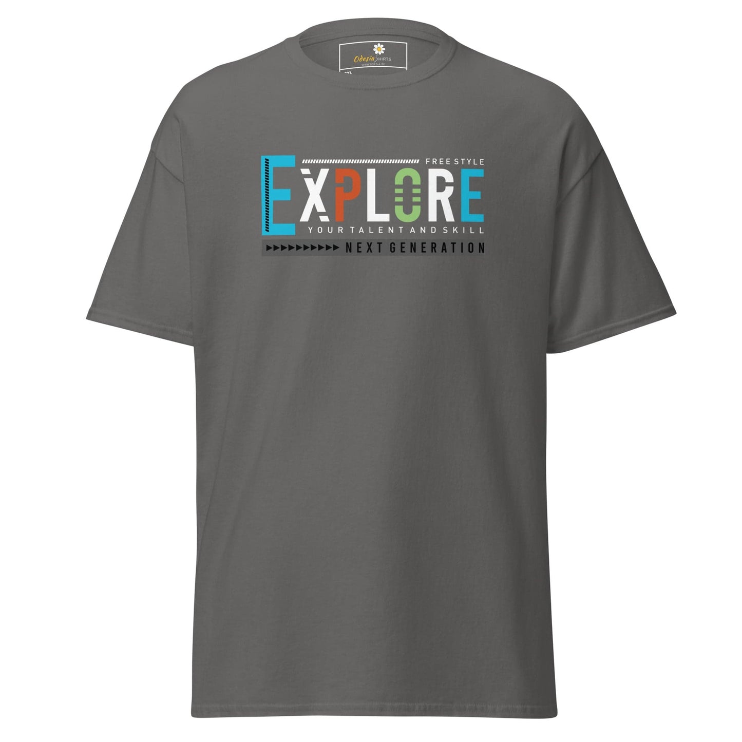 Art T-shirt Design Tee • Men / Women • [2xl-5xl] - Charcoal / 2xl