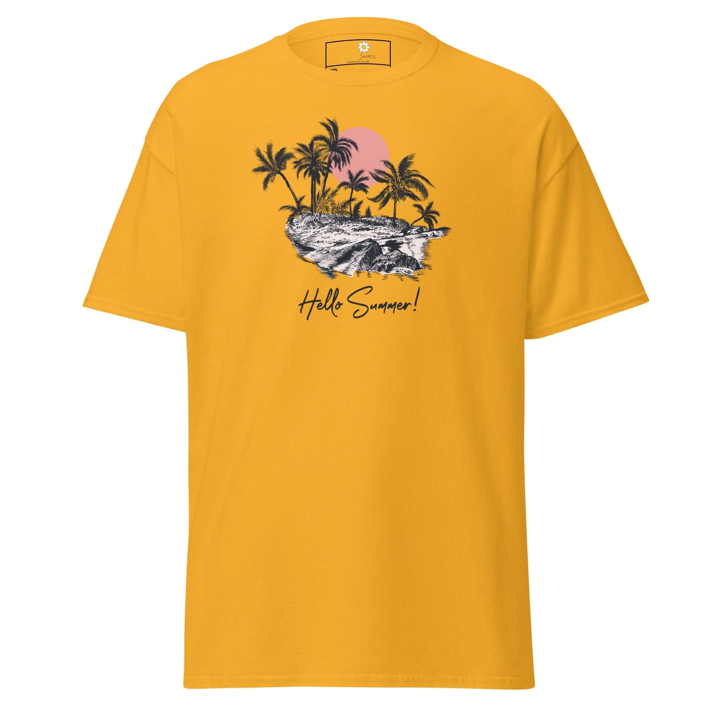 Art T-shirt Design Tee • Men / Women • [2xl-5xl] - Gold / 2xl