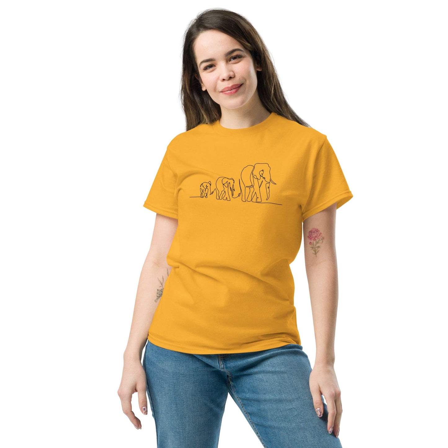 Art T-shirt Design Tee • Men / Women • [2xl-5xl] - Gold / 2xl