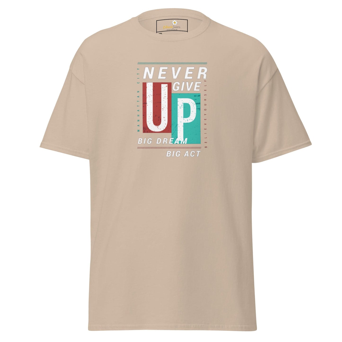 Art T-shirt Design Tee • Men / Women • [2xl-5xl] - Sand / 2xl