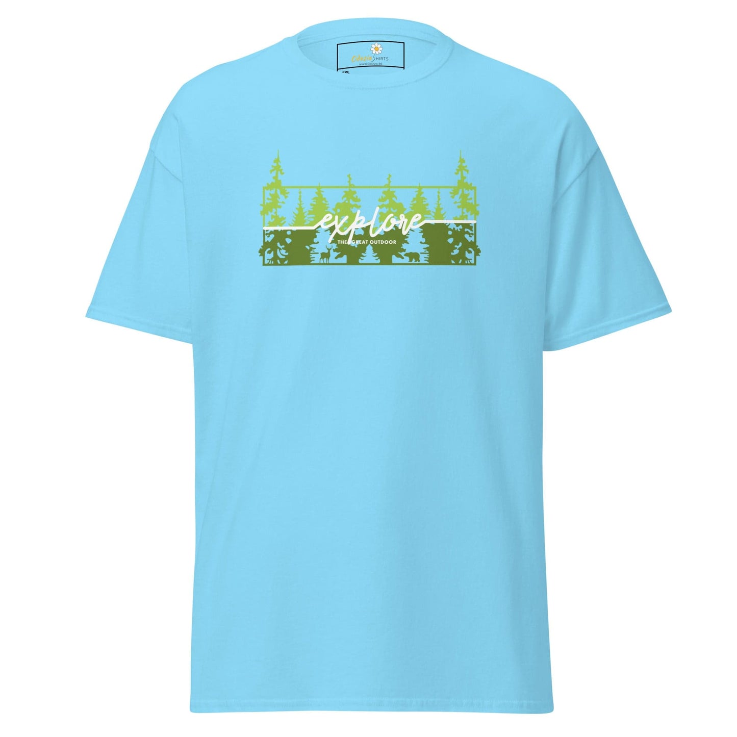 Art T-shirt Design Tee • Men / Women • [2xl-5xl] - Sky / 2xl