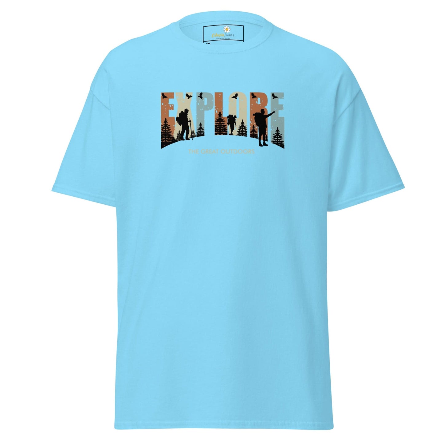 Art T-shirt Design Tee • Men / Women • [2xl-5xl] - Sky / 2xl