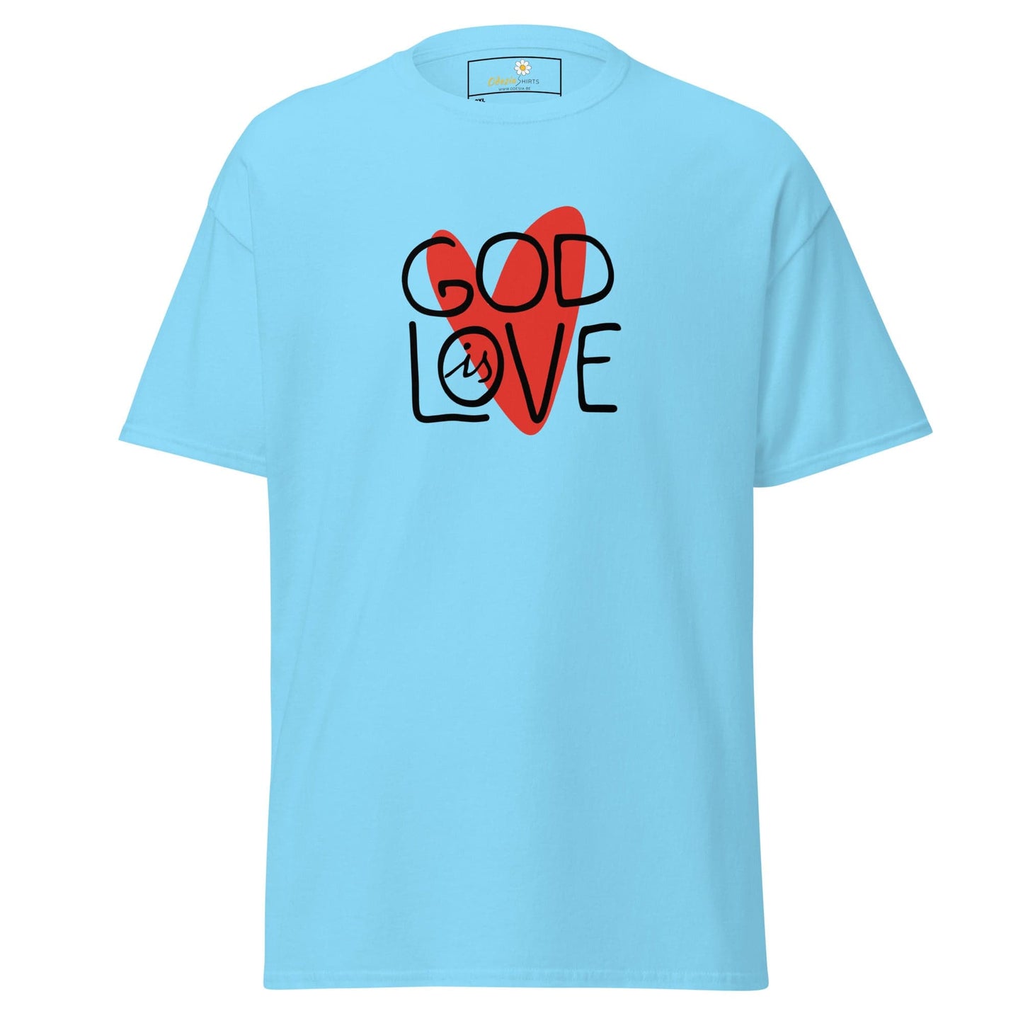 Art T-shirt Design Tee • Men / Women • [2xl-5xl] - Sky / 2xl