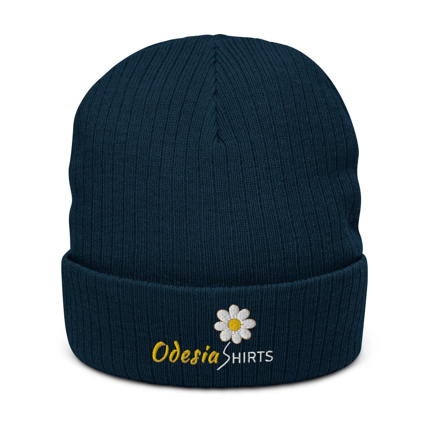 Ribbed knit beanie - Navy