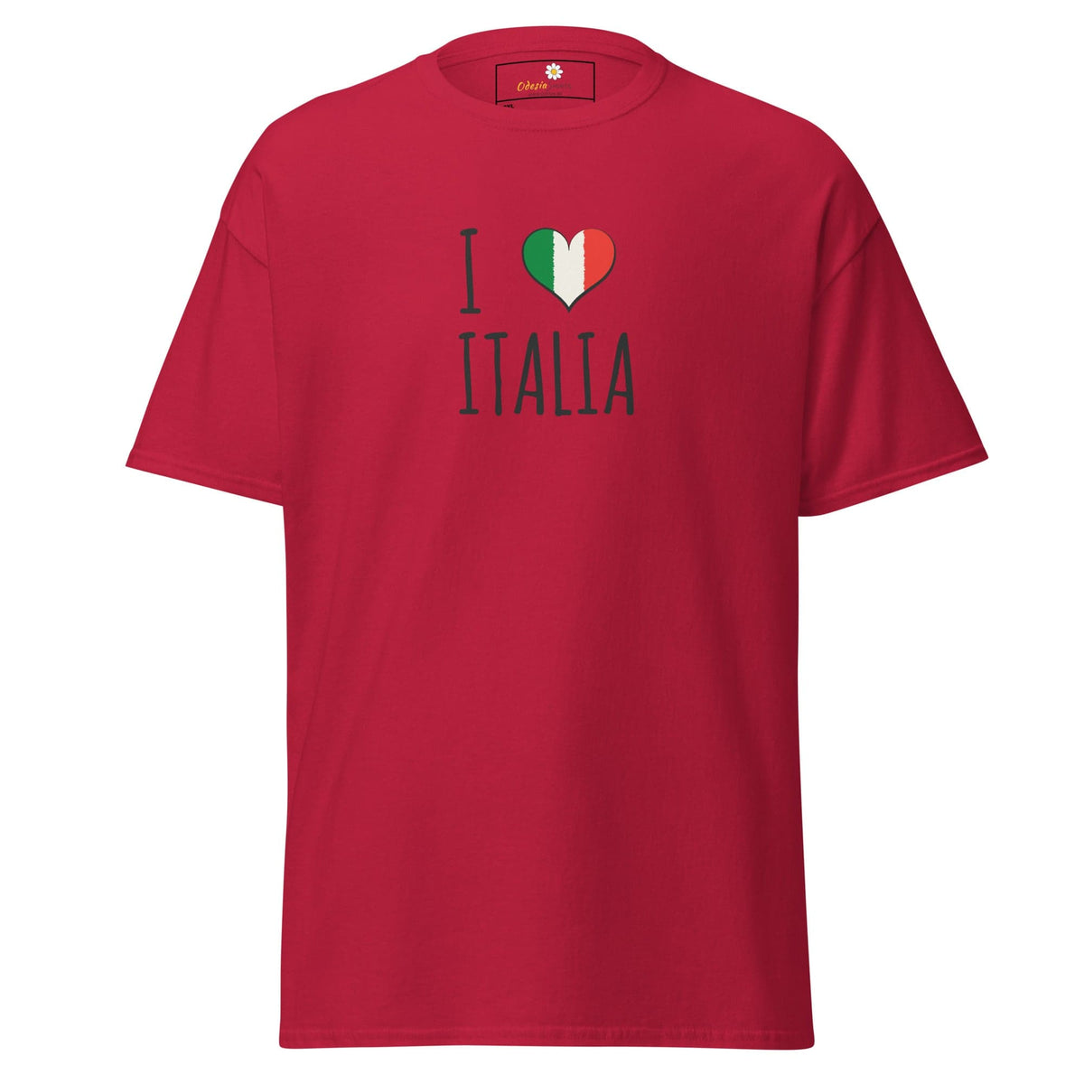 Unisex classic tee - COUNTRY I LOVE ITALY - BIG - Cardinal / 2XL