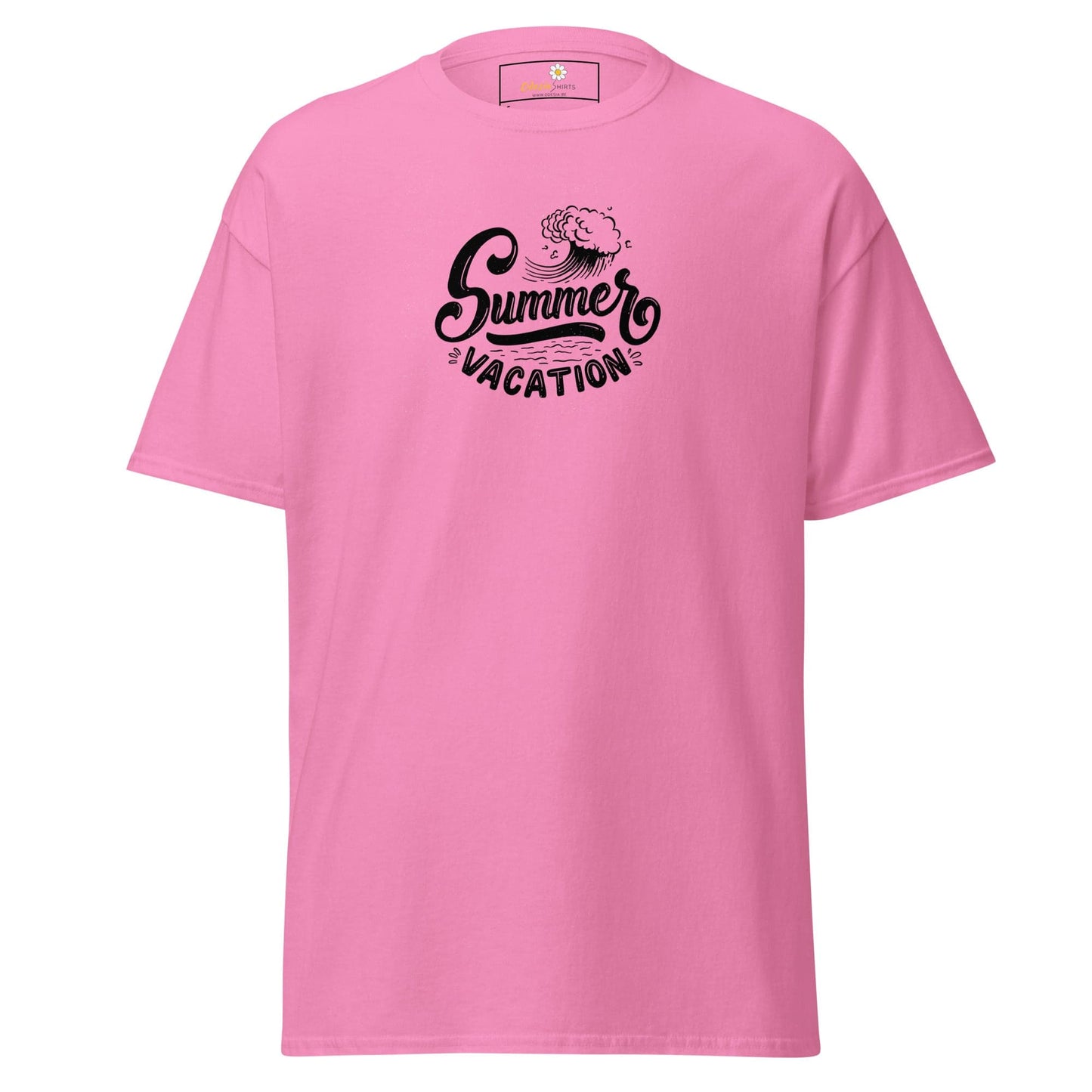 Unisex classic tee - SUMMER VACATION - REGULAR - Azalea / S