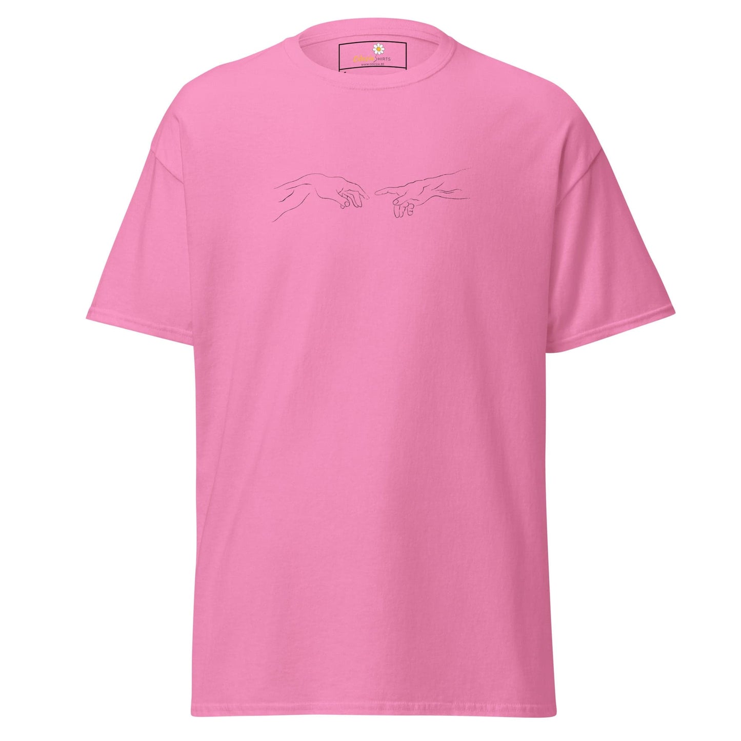 Unisex classic tee - SPIRITUAL TOUCH OF GOD - REGULAR - Azalea / S
