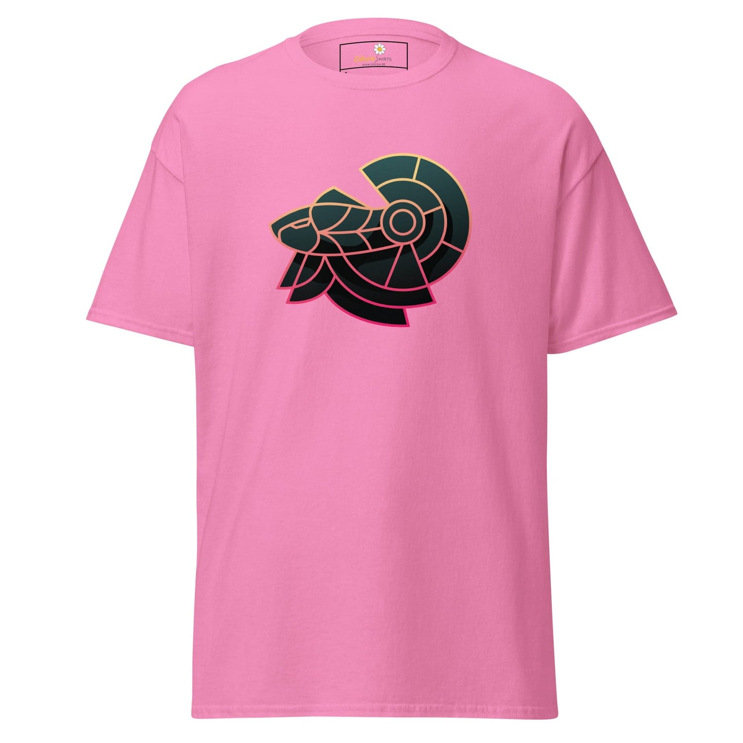 Unisex classic tee - ABSTRACT HERMIT - REGULAR - Azalea / S