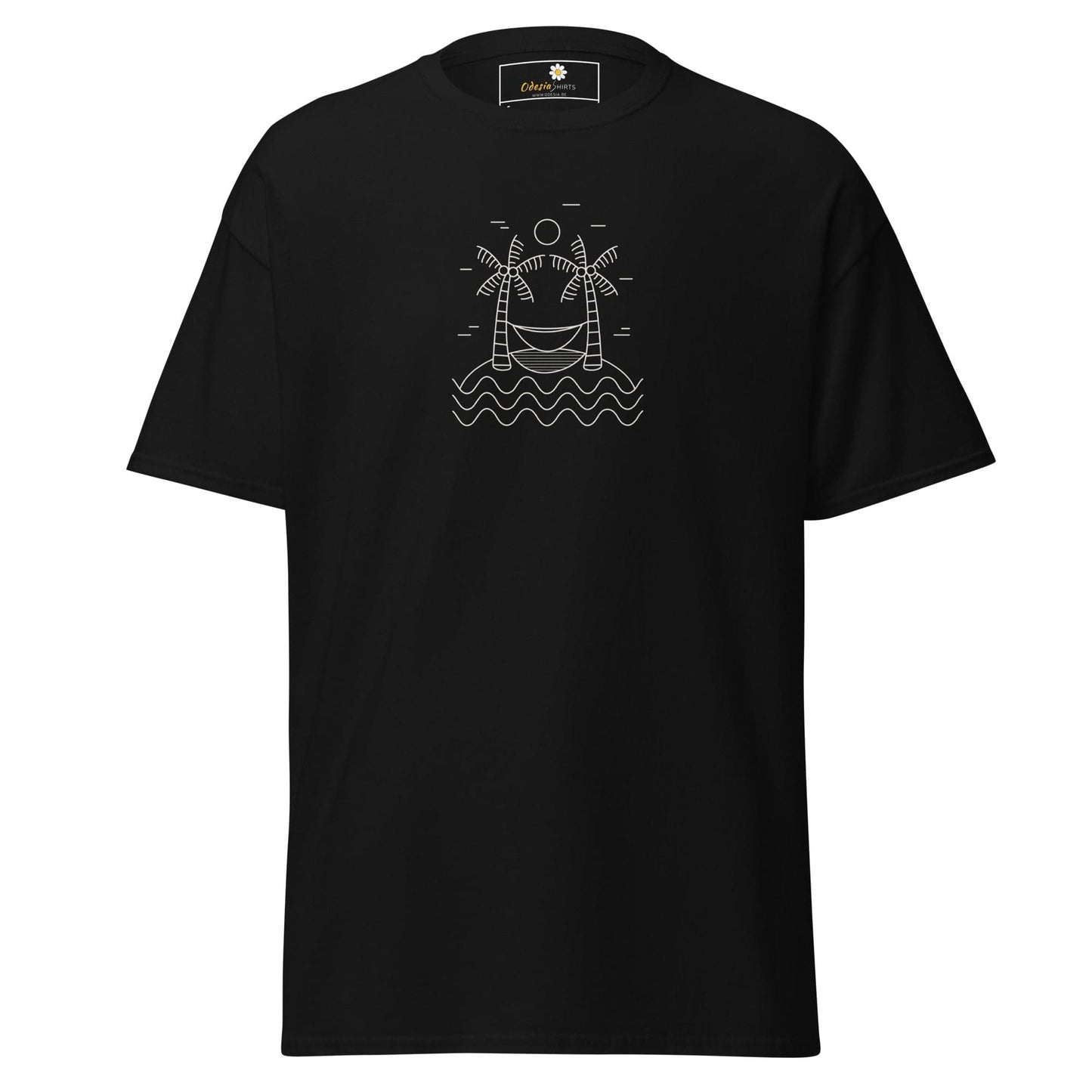 Unisex classic tee - SUMMER SUNNY ISLAND - REGULAR - Black / S