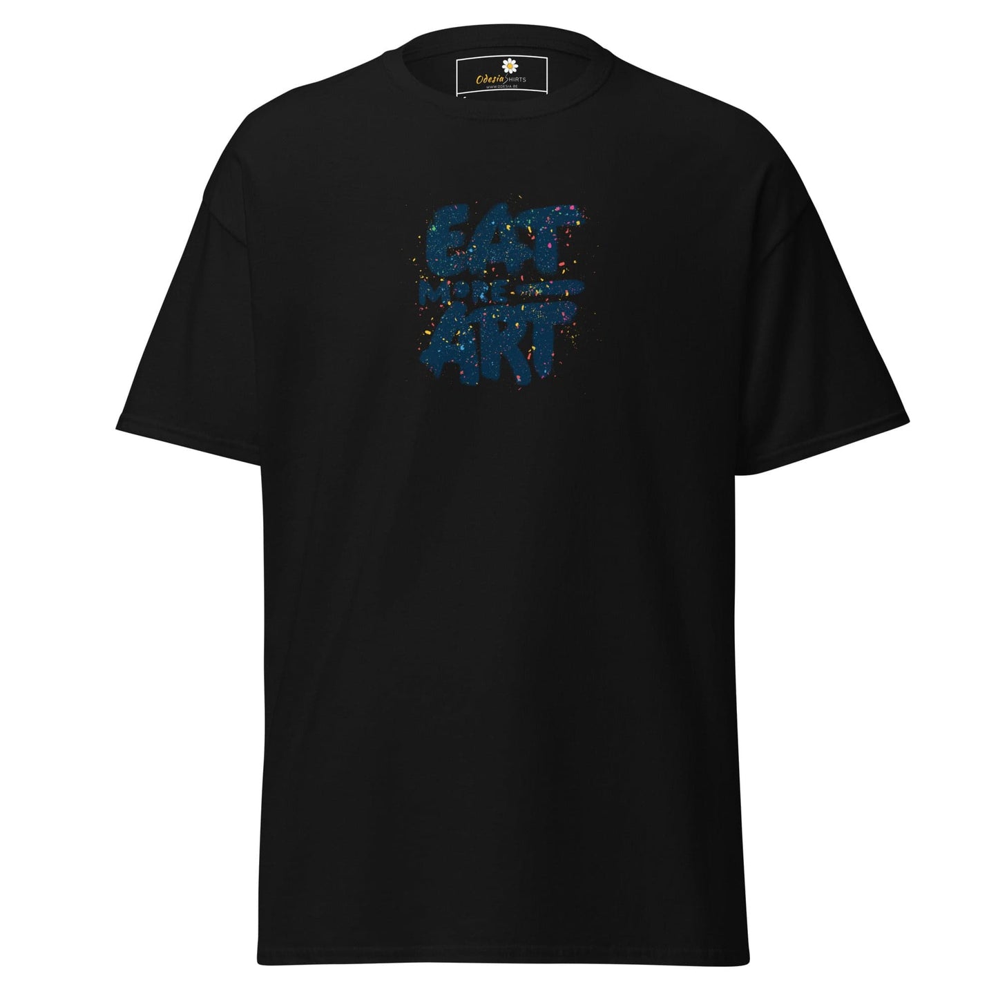 Unisex classic tee - MISC EAT MORE ART - REGULAR - Black / S