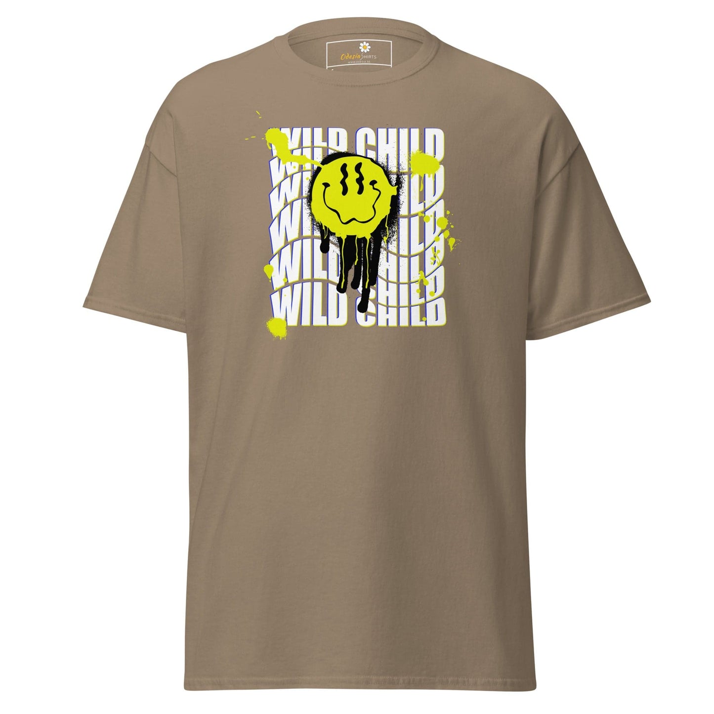 Unisex classic tee - MISC WILD CHILD SMILE - REGULAR - Brown Savana / S