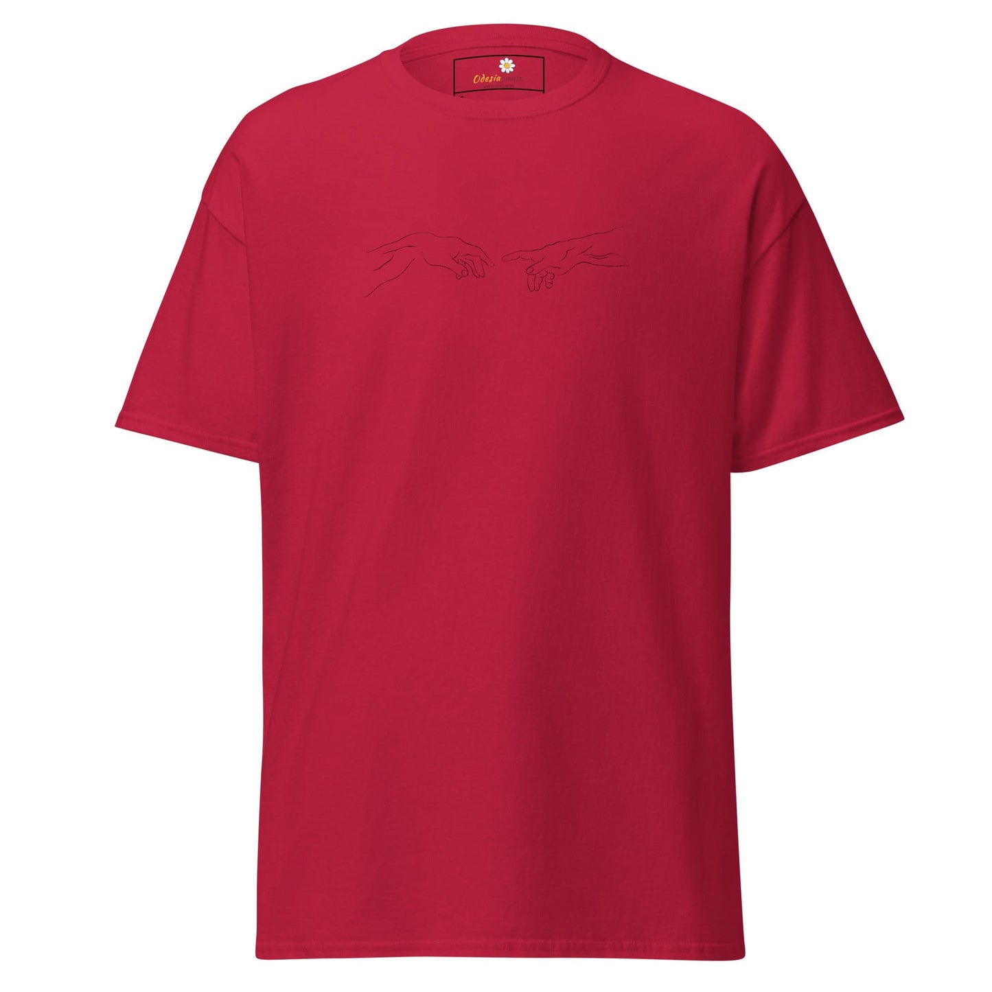 Unisex classic tee - SPIRITUAL TOUCH OF GOD - REGULAR - Cardinal / S