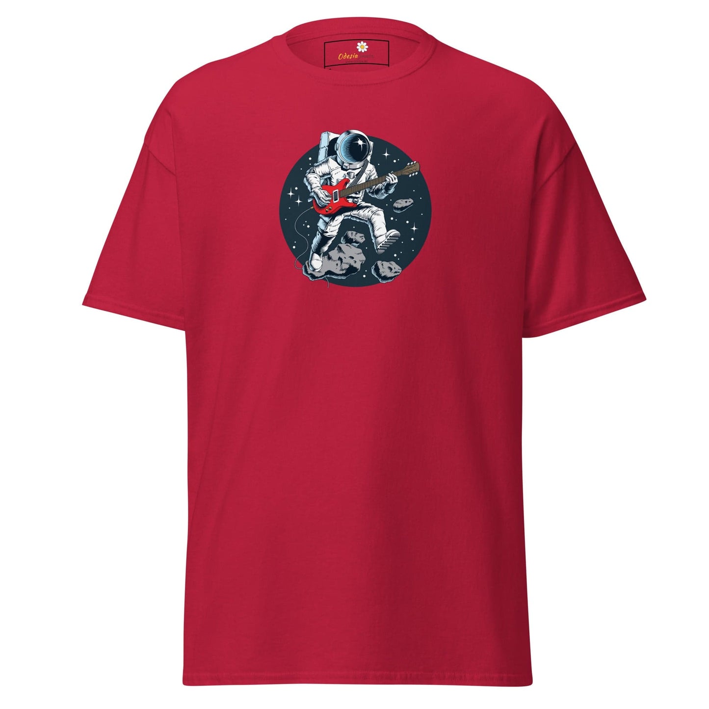 Unisex classic tee - ASTRONAUT MUSIC ROCK - REGULAR - Cardinal / S