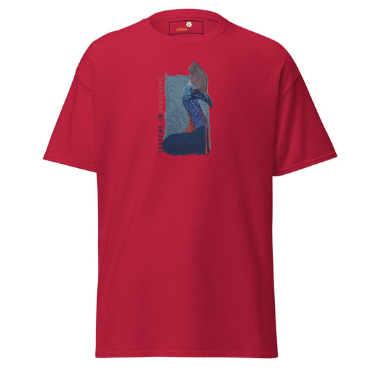 Unisex classic t-shirt - WILD LIFE DANGEROUS - REGULAR - Cardinal / S