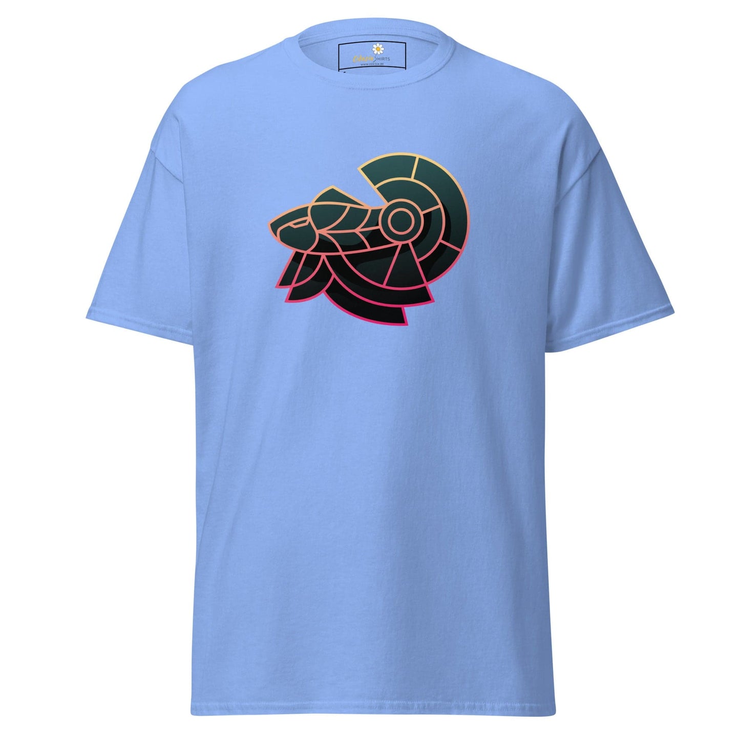 Unisex classic tee - ABSTRACT HERMIT - REGULAR - Carolina Blue / S