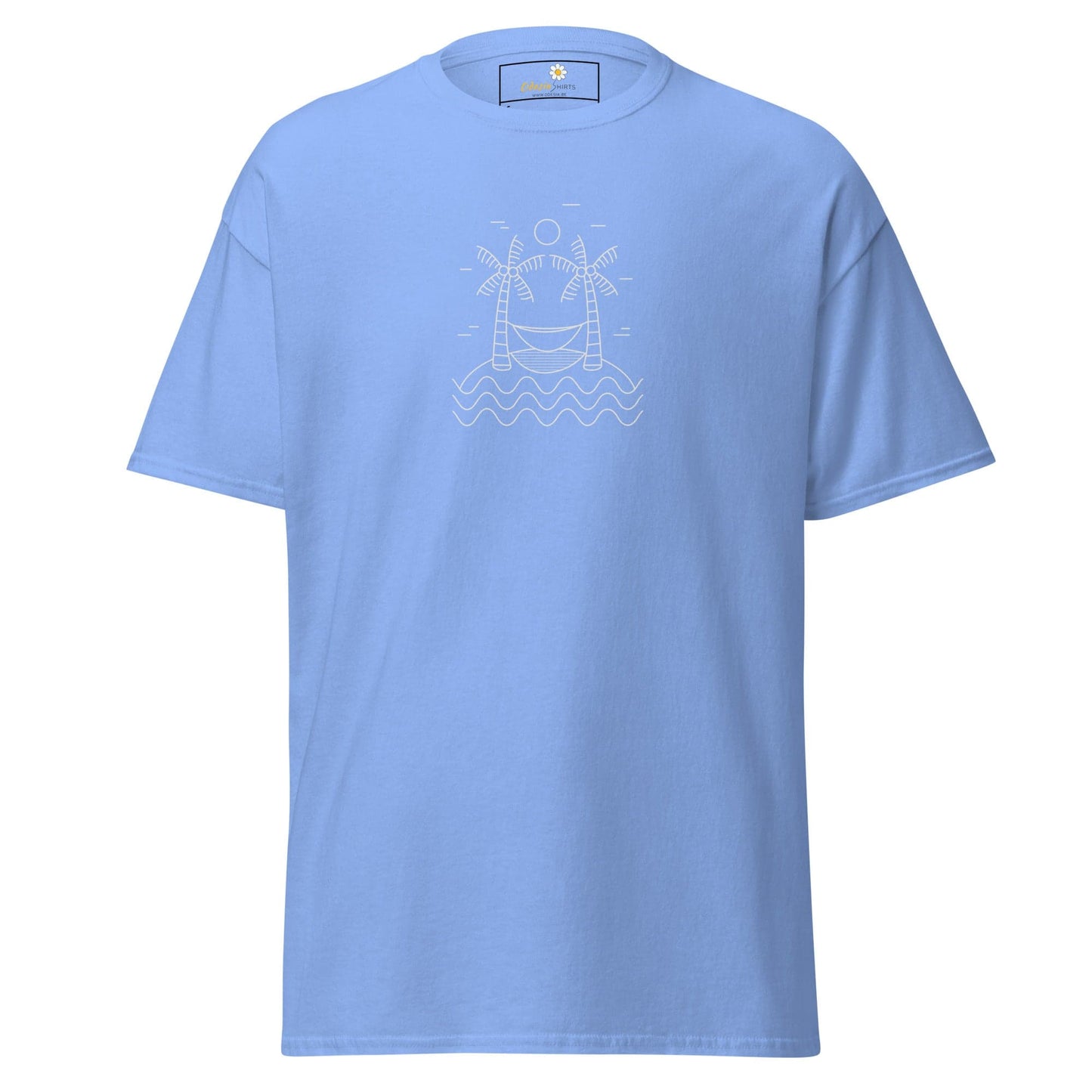 Unisex classic tee - SUMMER SUNNY ISLAND - REGULAR - Carolina Blue / S