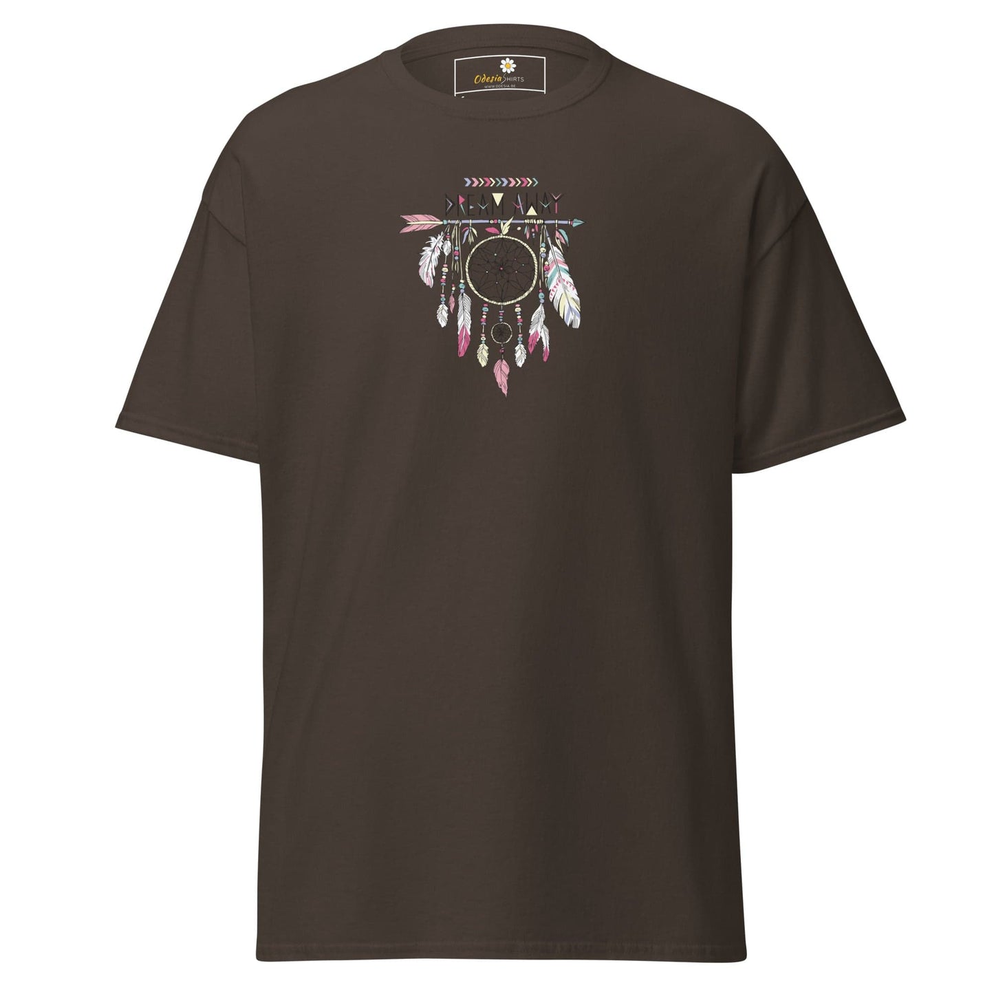Unisex classic tee - MYSTIC DREAM AWAY - REGULAR - Dark Chocolate / S