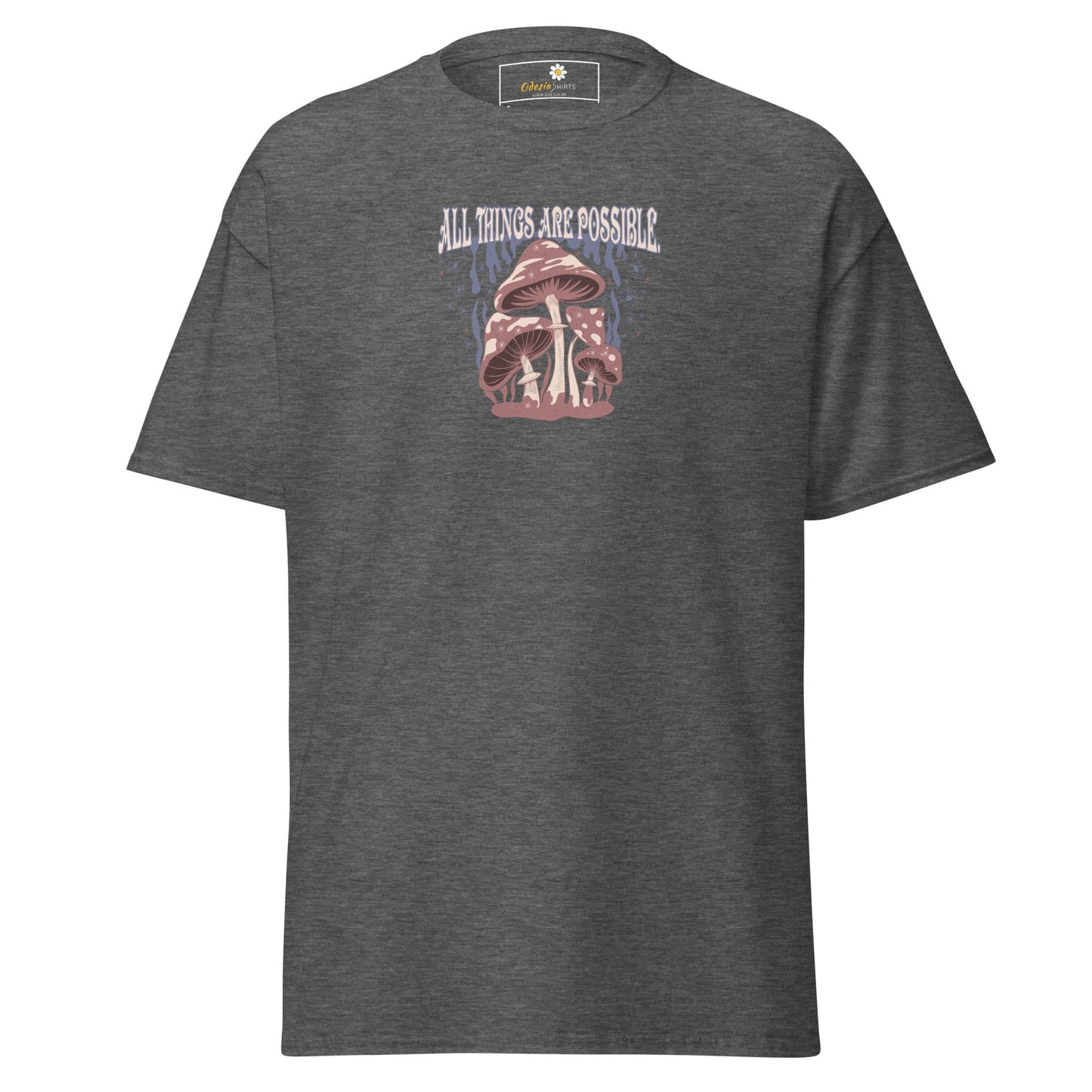 Unisex classic t-shirt - MYSTIC ALL THINGS POSSIBLE - REGULAR - Dark Heather / S
