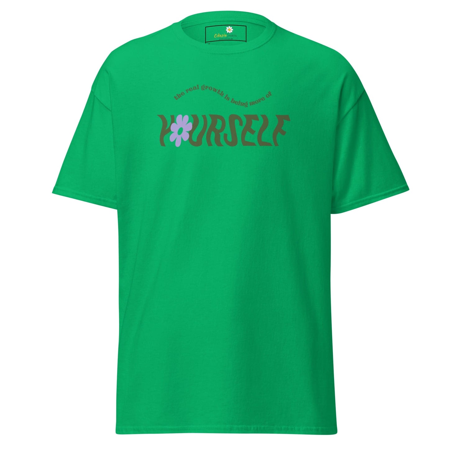 Unisex classic t-shirt - TEXT LOVE YOURSELF - REGULAR - Irish Green / S