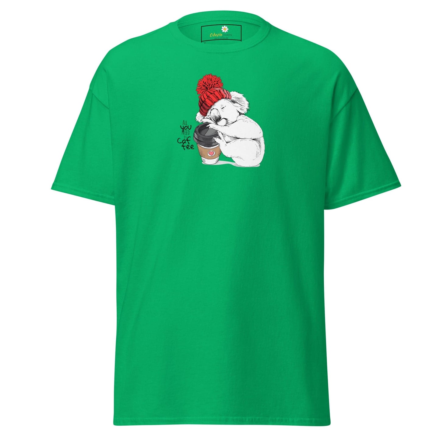 Unisex classic tee - WILD LIFE FUN KOALA - REGULAR - Irish Green / S