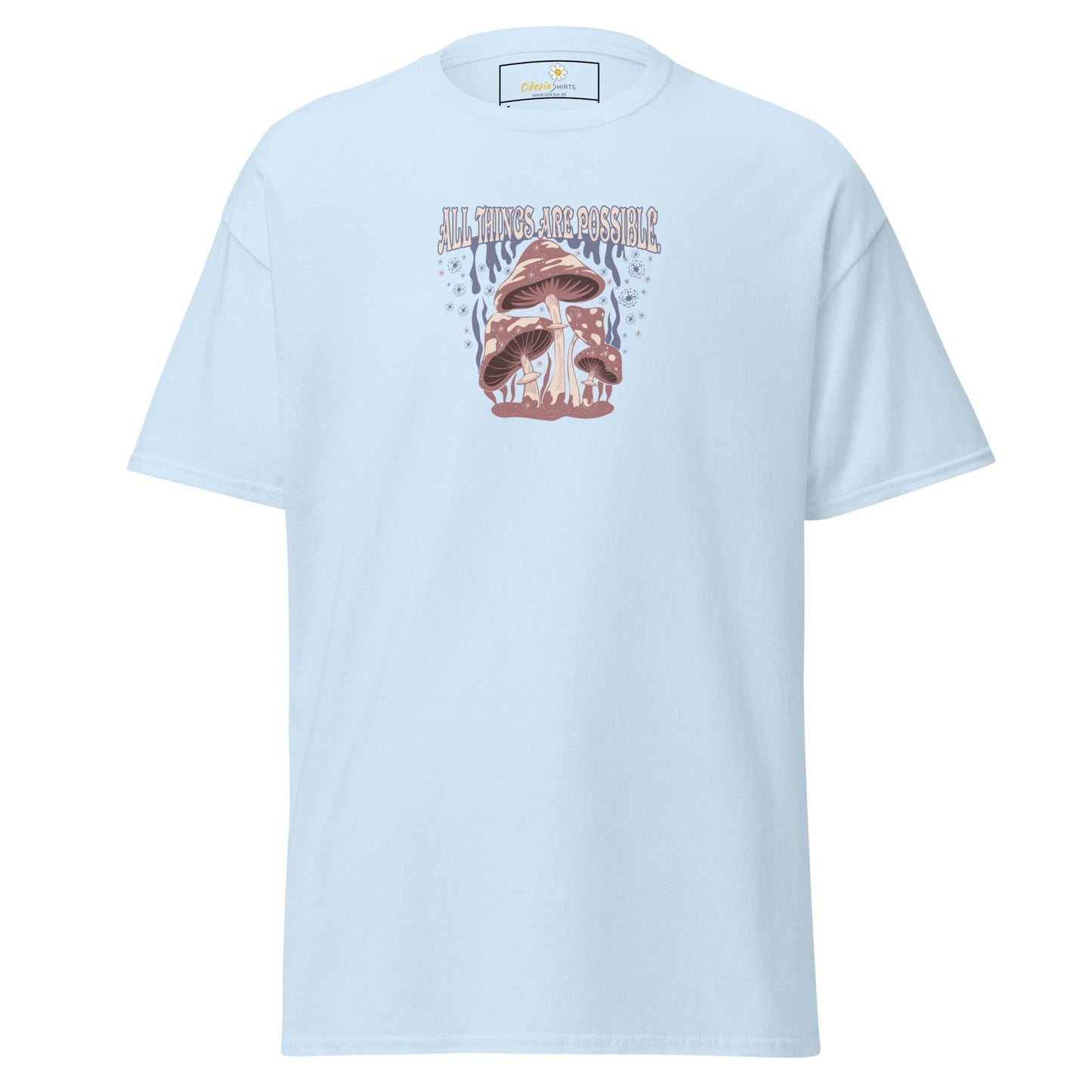 Unisex classic t-shirt - MYSTIC ALL THINGS POSSIBLE - REGULAR - Light Blue / S