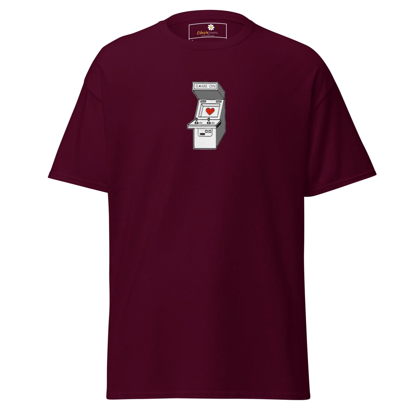 Unisex classic tee - IT ARCADE GAME - REGULAR - Maroon / S