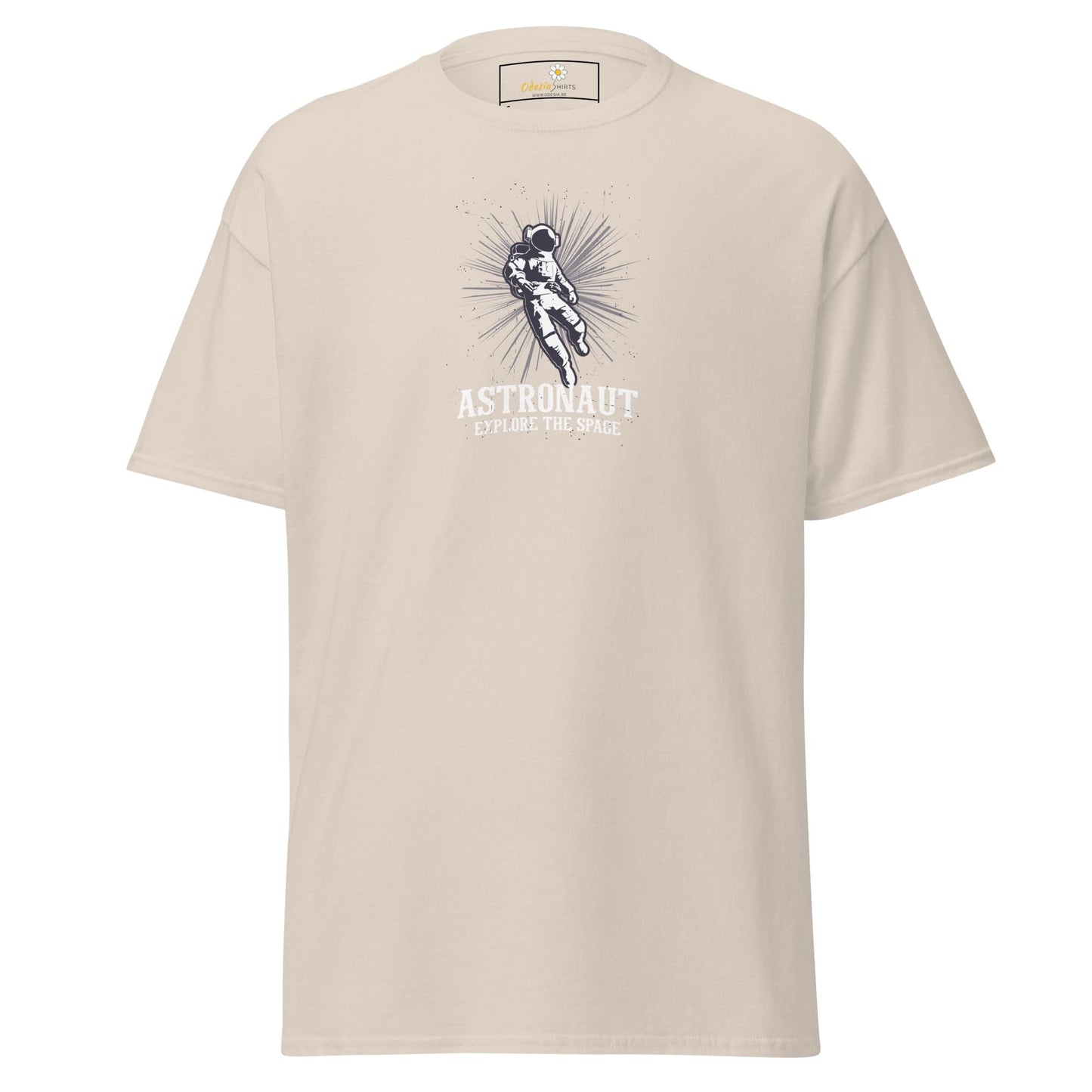 Unisex classic tee - ASTRONAUT EXPLORE SPACE - REGULAR - Natural / S
