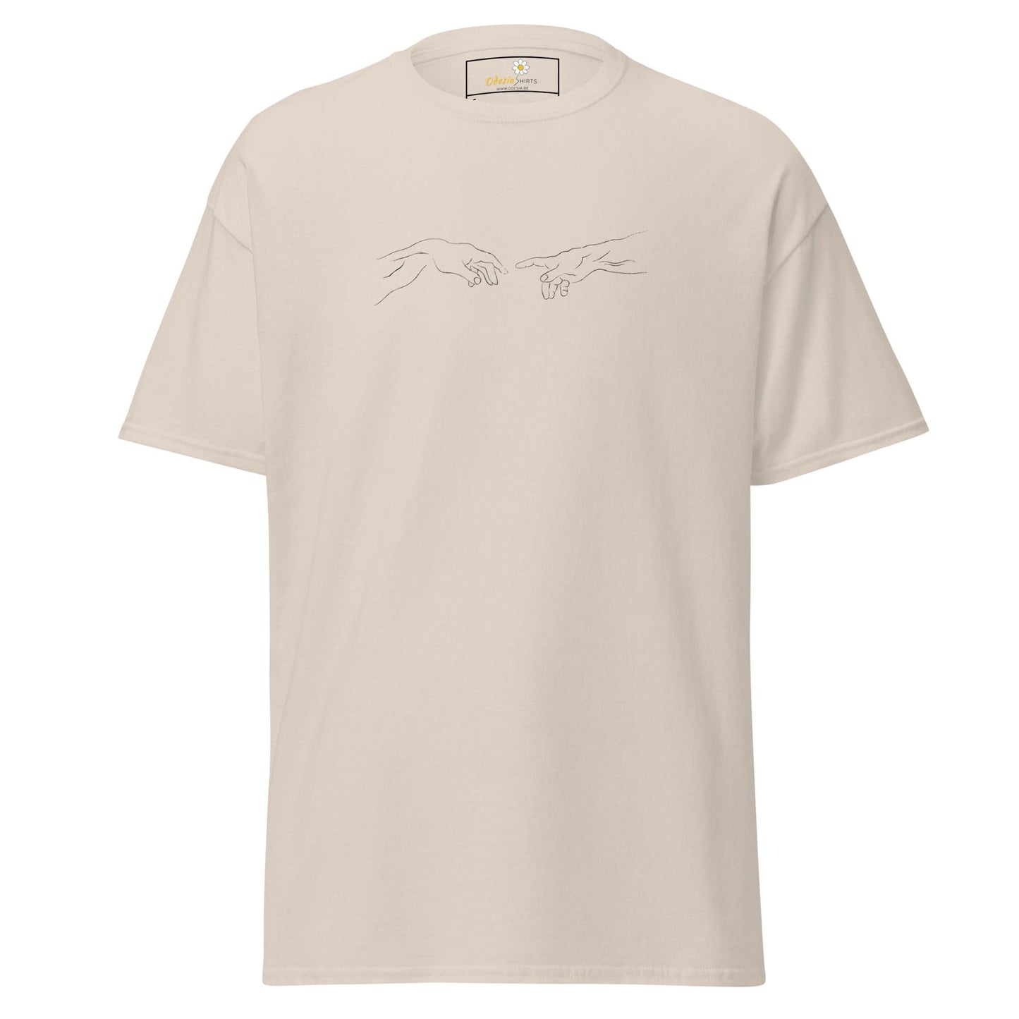 Unisex classic tee - SPIRITUAL TOUCH OF GOD - REGULAR - Natural / S