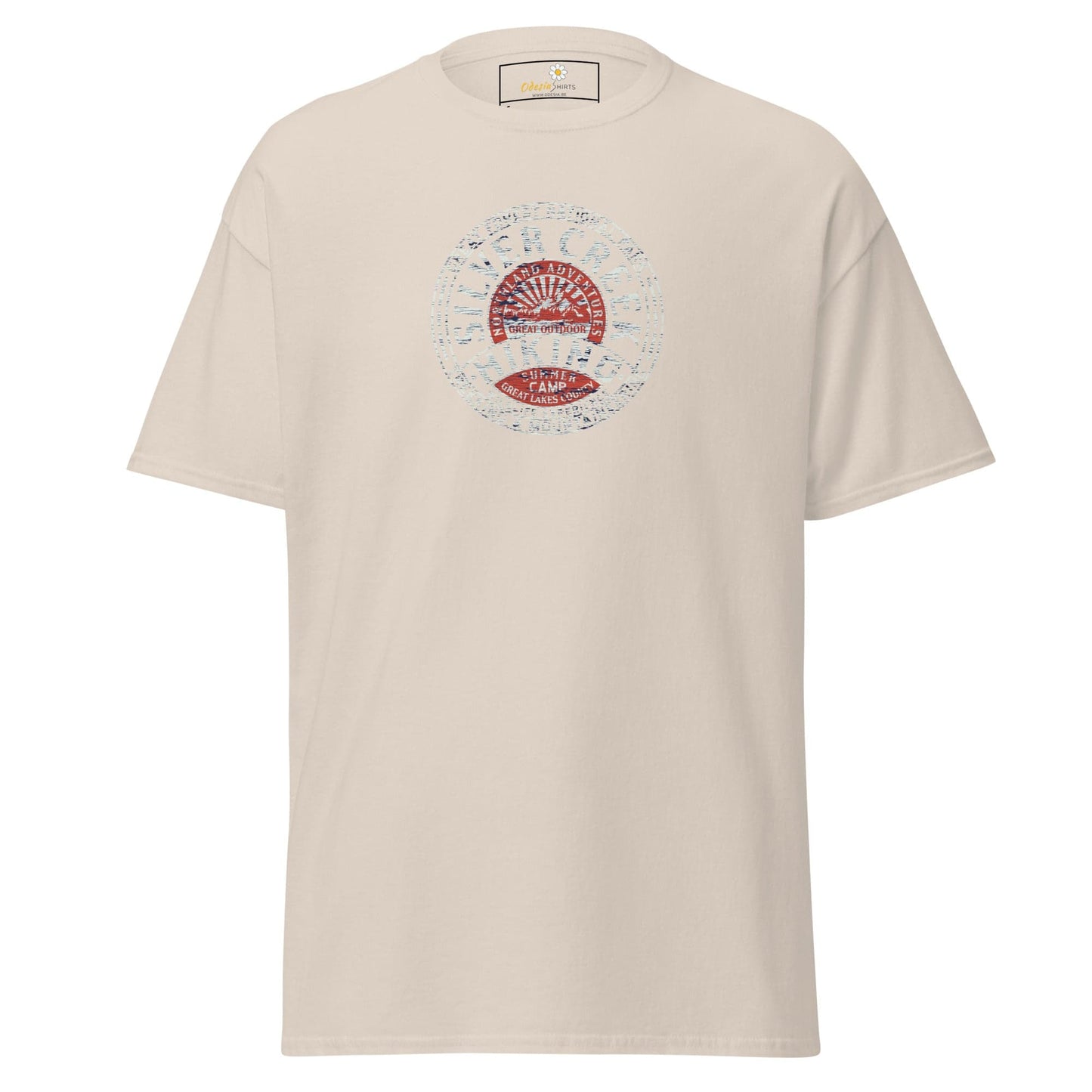Unisex classic tee - ADVENTURE SILVER CREEK HIKING - REGULAR - Natural / S