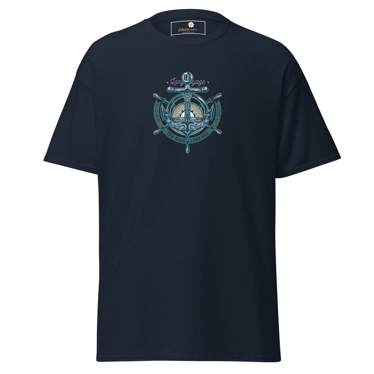 Unisex classic tee - MISC THE ROAR THE SEA - REGULAR - Navy / S