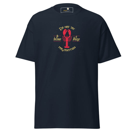 Unisex classic tee - WILD LIFE CRAYFISH - REGULAR - Navy / S