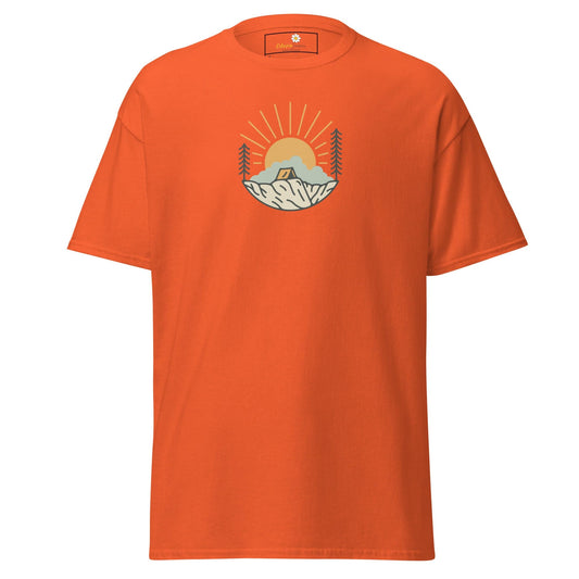 Unisex classic tee - MISC SUNNY CIRCLE - REGULAR - Orange / S
