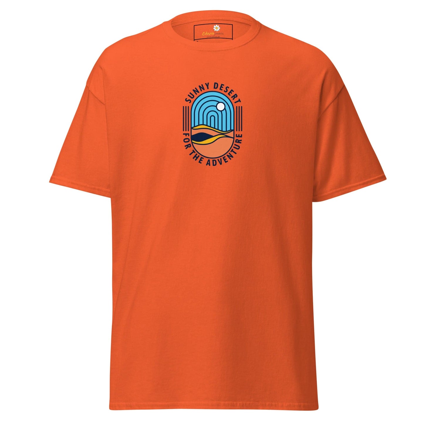 Unisex classic tee - SUMMER SUNNY DESERT - REGULAR - Orange / S