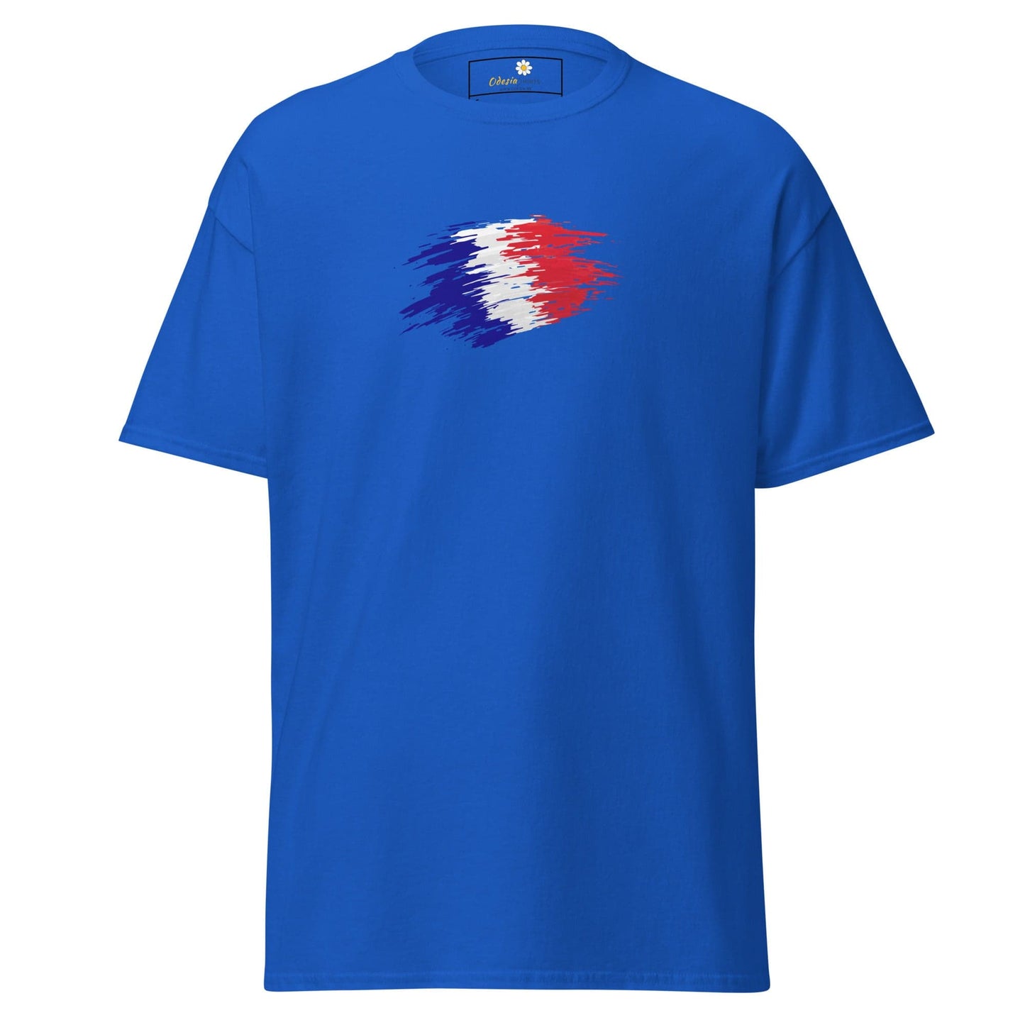 Unisex classic tee - COUNTRY FRANCE SHAPE - REGULAR - Royal / S