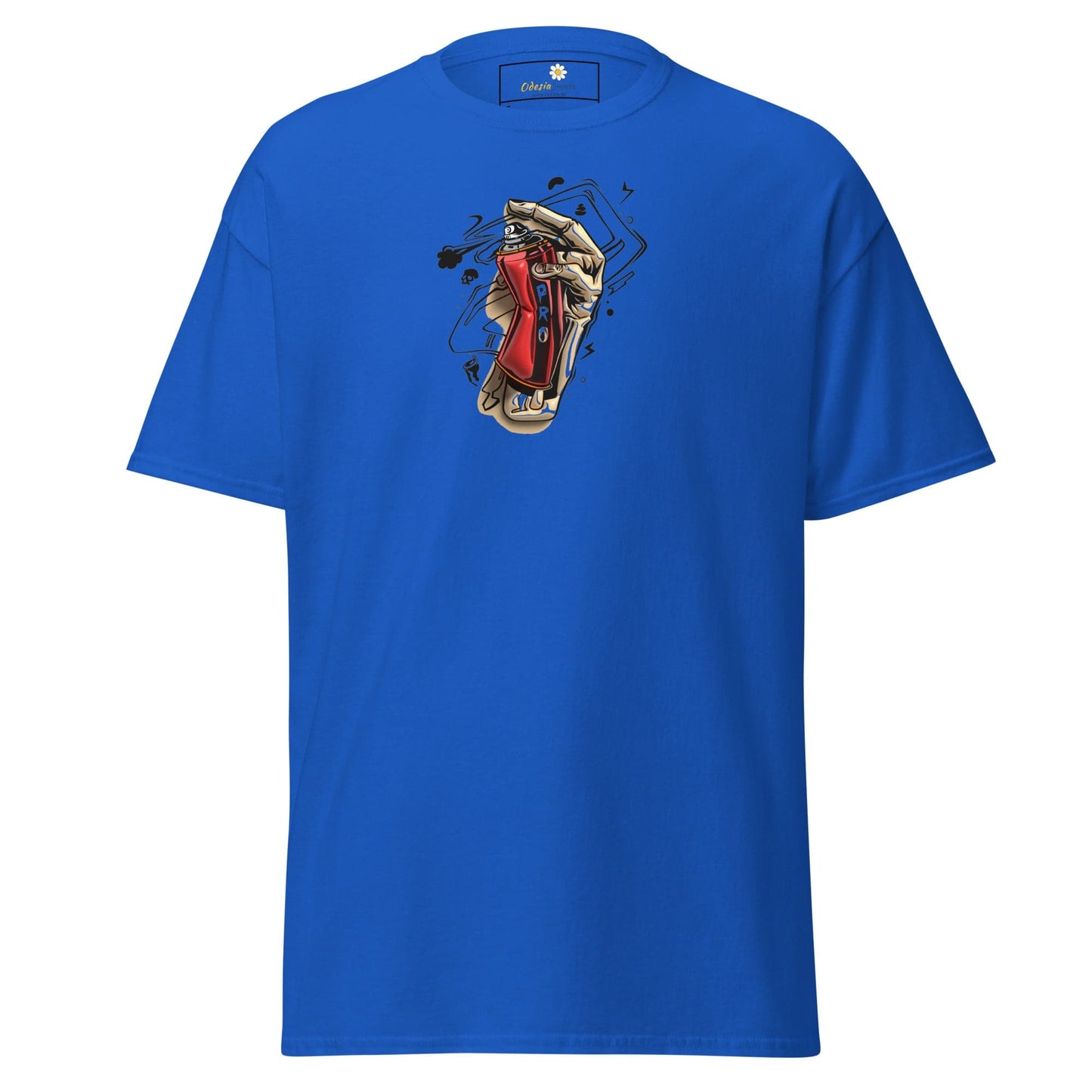 Unisex classic tee - MISC PAINT CANS - REGULAR - Royal / S