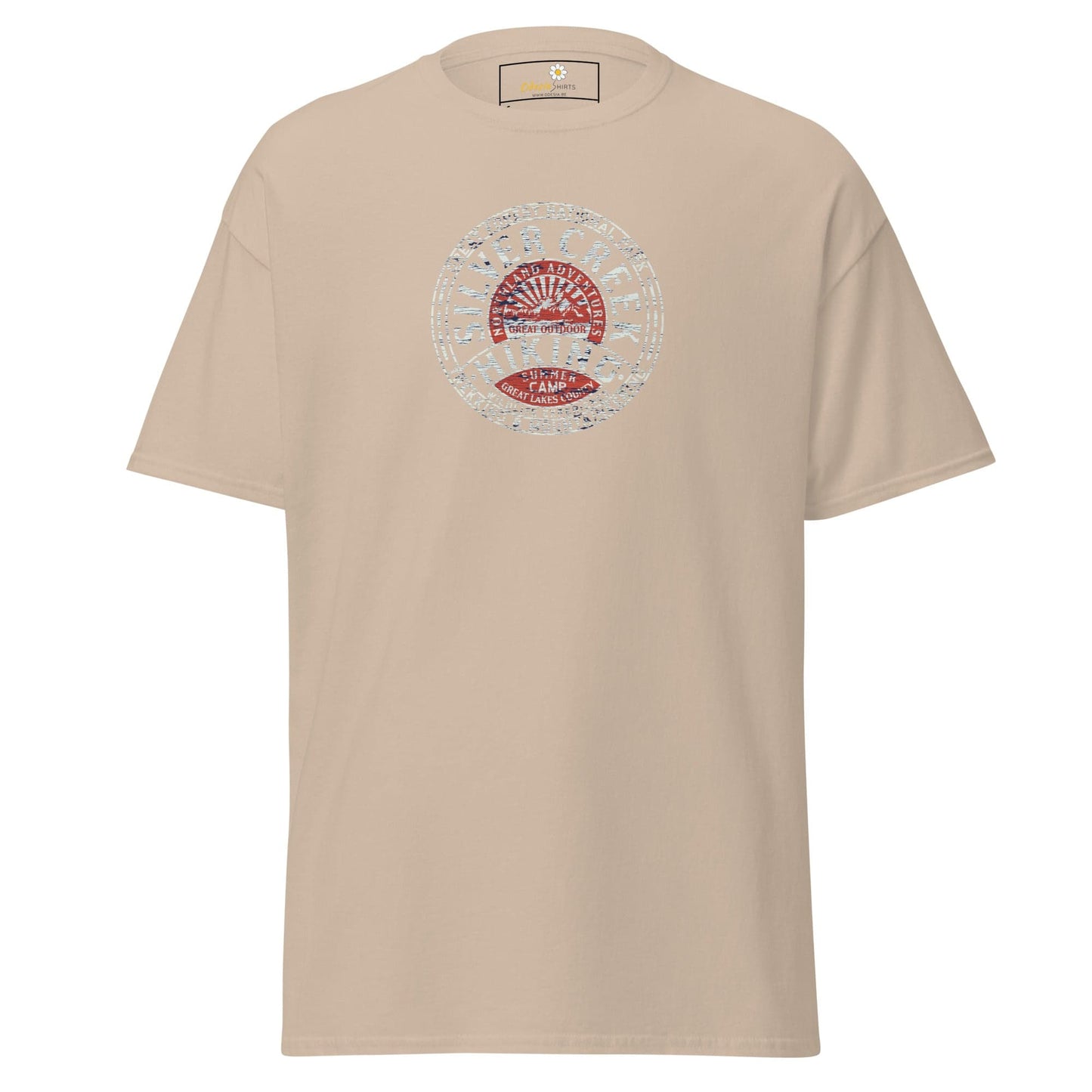Unisex classic tee - ADVENTURE SILVER CREEK HIKING - REGULAR - Sand / S