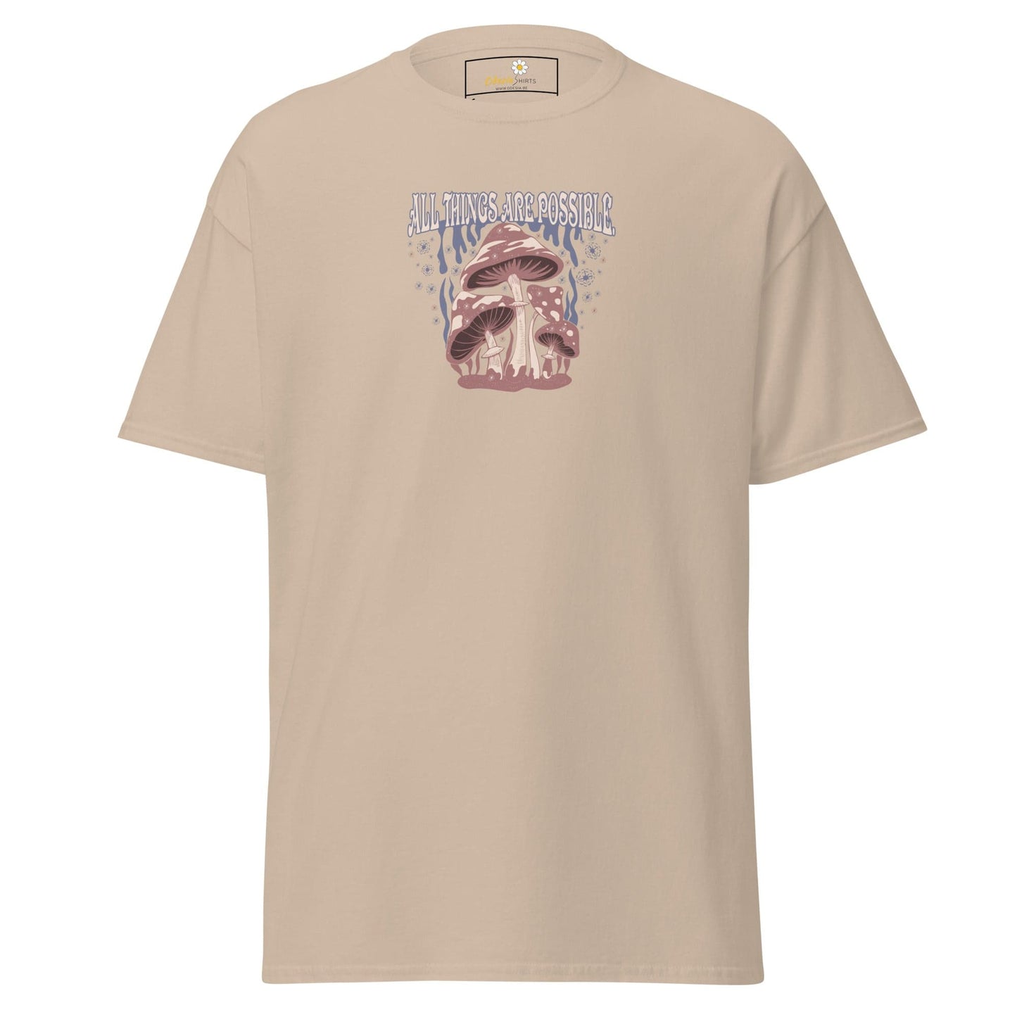 Unisex classic t-shirt - MYSTIC ALL THINGS POSSIBLE - REGULAR - Sand / S