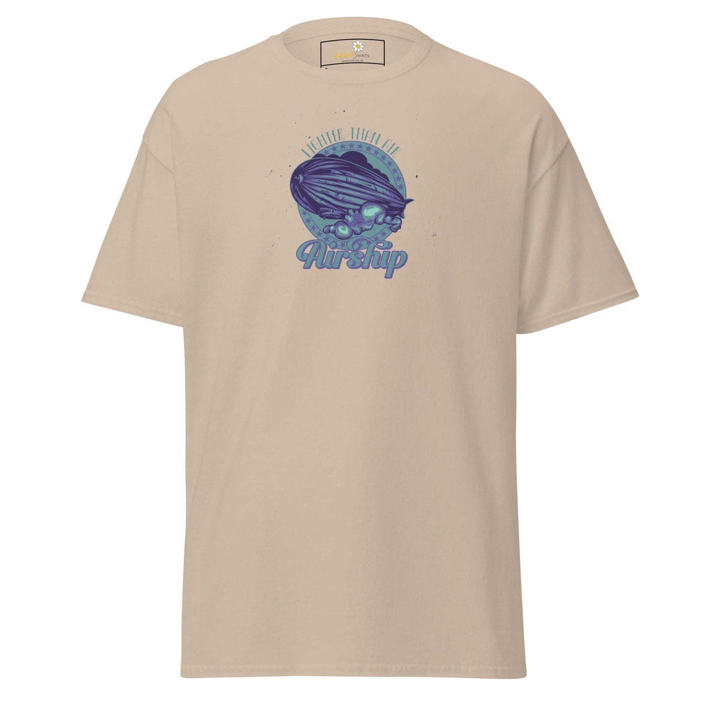 Unisex classic t-shirt - MISC AIRSHIP - REGULAR - Sand / S